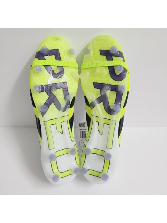 NEW Adidas Predator Elite Fold-Over Tongue AG Soccer Cleats JS0945 Size 11 White